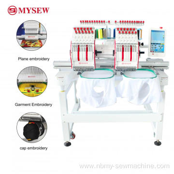 Twelve Needles Compounded Industrial Embroidery Machine